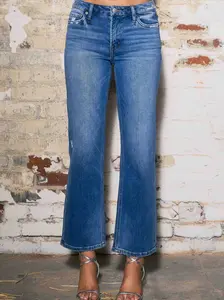 [XPT730] Slim Ankle Straight Jeans