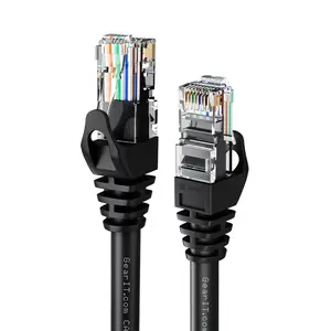 Flexible Soft Boot Cat6 Ethernet Patch Cable, Black Flexible Soft Boot Cat6 Ethernet Patch Cable, Black
