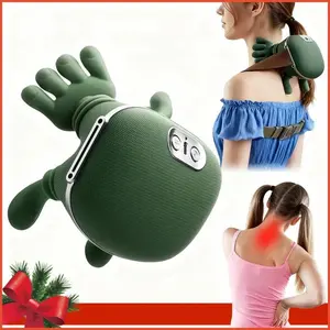 Multi functional simulated human hand five finger shoulder and neck massager, electric massage function neck and shoulder massager, wireless portable USB charging. Deep tissue massage, suitable for the neck, shoulders, back and arms. Mother's Day gifts,