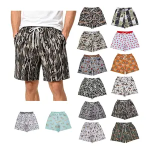 Camo hunting printed adult men beach wear summer swim trunks