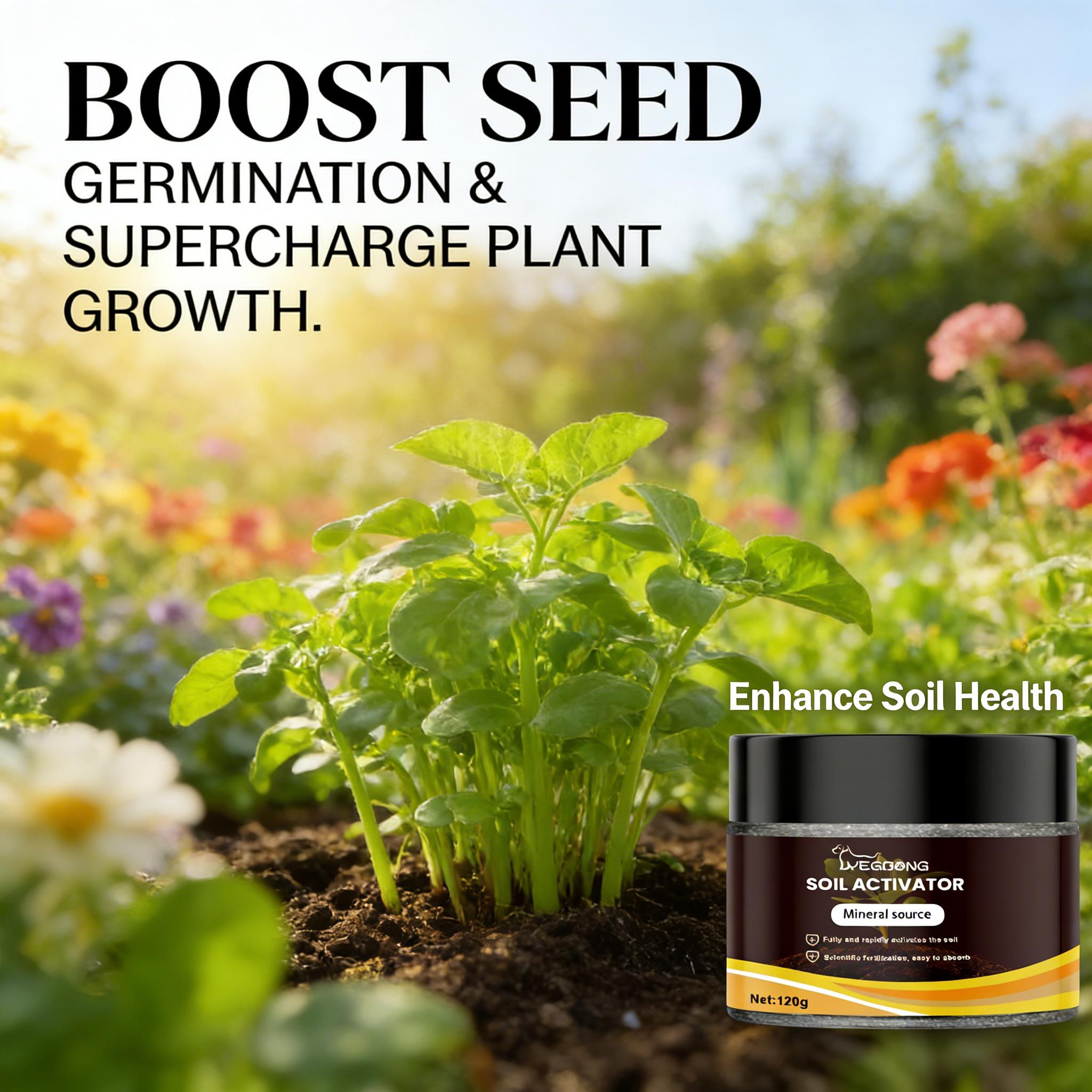 Yegbong soil activator, horticultural nutrient soil, mineral source, loose soil, prevention of compaction, promotion of rooting, flower fertilizer