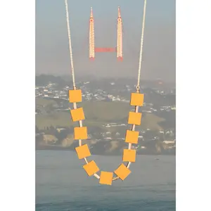 Hello, Material Girl - Orange Decor Hanging