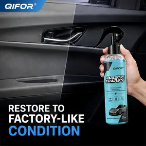 QIFOR - Ultimate Protection for Vinyl, Rubber, and Plastic Surfaces Car Interior Detailer and Protectant, waterless Spray Wax:Plastic, Rubber, Leather Cleaner for Car lnteriors&Exteriors、Quick Detailer、Automotive Care、Durable Protection Glossy