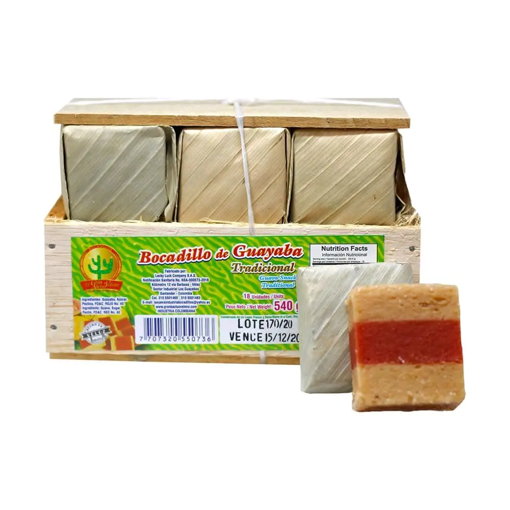 Bocadillo Veleño de Guayaba Pack x 18