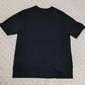 Men's Oversize - Black Color Cotton t-shirtCasual Crewneck Menswear Shortsleeve forEveryday Use Comfortable Fit Versatile forVarious Occasions【TikTok Shop】#men's t shirts#trendy tshirts#t shirts