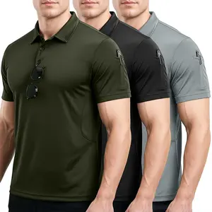 Ny Threads 3 Pack Men's Polo Shirt Performance Quick Dry Golf Wear Short Sleeves Upf 50+ Ny Threads 3 Pack Men's Polo Shirt Performance Quick Dry Golf Wear Short Sleeves Upf 50+