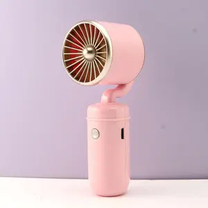Portable Mini Fan, USB Rechargeable Handheld Fan, Personal Small Hand Fan for Travel Makeup Eyelash Fan, Suitable for Fashion Children Girls Women