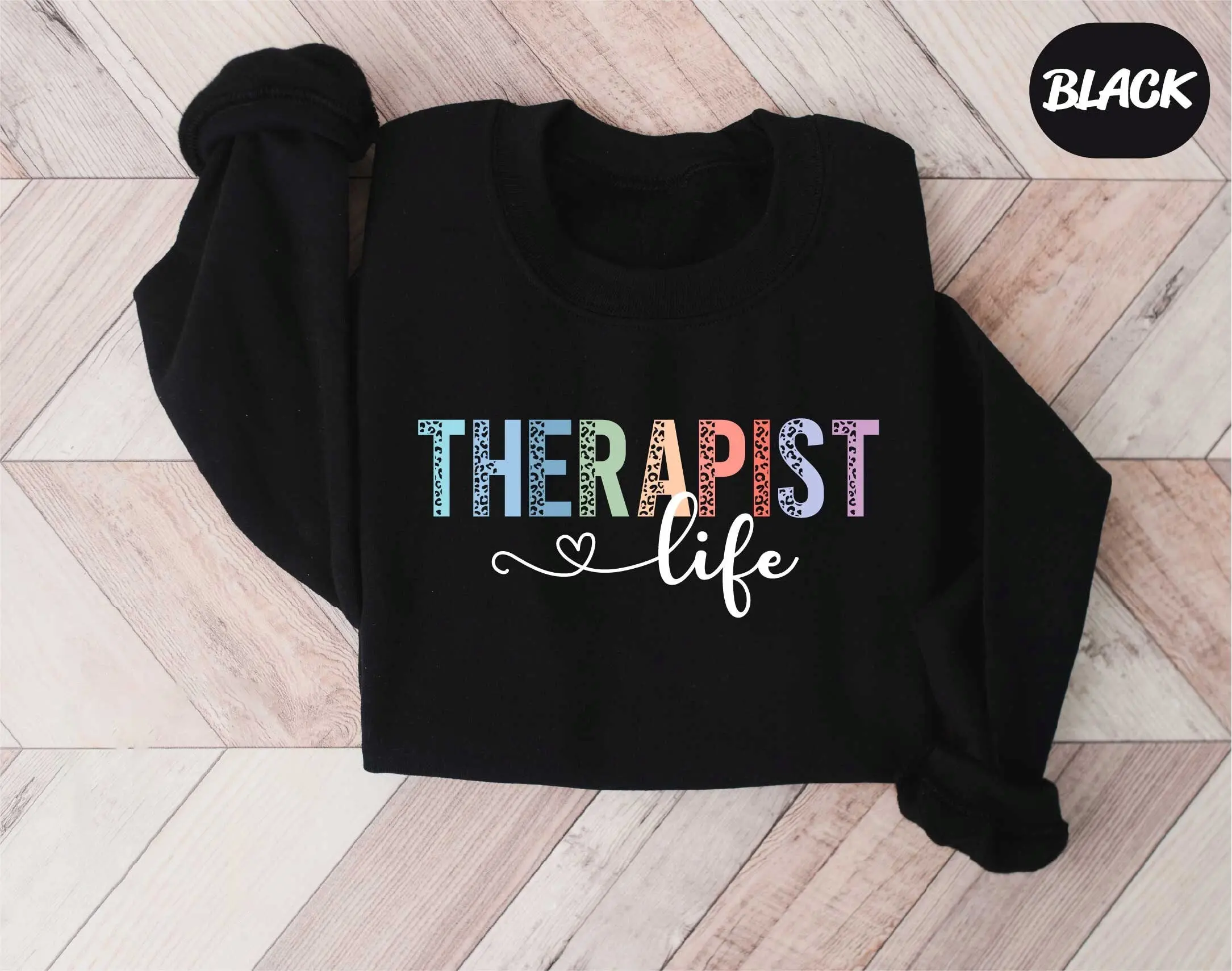 Therapist Sweatshirt, Therapist Life Sweatshirt, Mental Health Awereness Shirt, Therapist Apprecation Sweatshirt, Gift For Therapist Cotton Crewneck Sweater Womenswear Tops Women Lady
