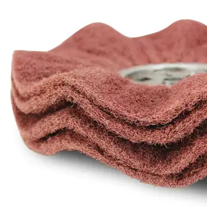 10" x 3" x 5/8" - 4 Ply Satin Surface Prep Airway Buff