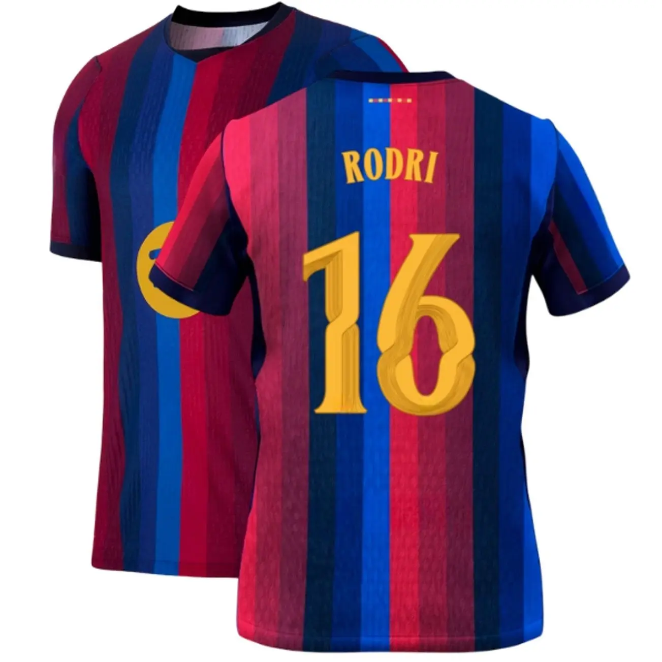 Unisex Collectible Sports Apparel Rodri 2026-2027 Home Player Jersey - Spain League
