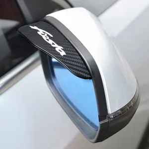 Ford Fiesta 2 Car Rearview Mirror Rain Shield, Waterproof Auto Accessories, Durable Automotive Parts, Easy Installation