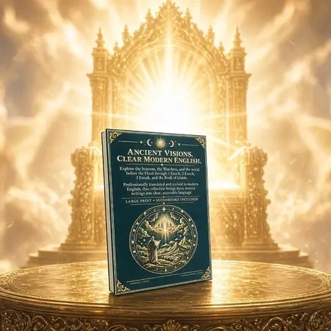 The Complete Enoch Collection Book - Ethiopic Texts (Giants Included), 14pt Easy Read, High-Contrast Paper, Word-for-Word Translation