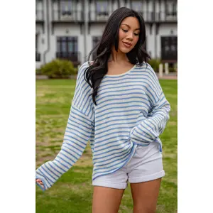 Dockside Stripe Relaxed Sweater