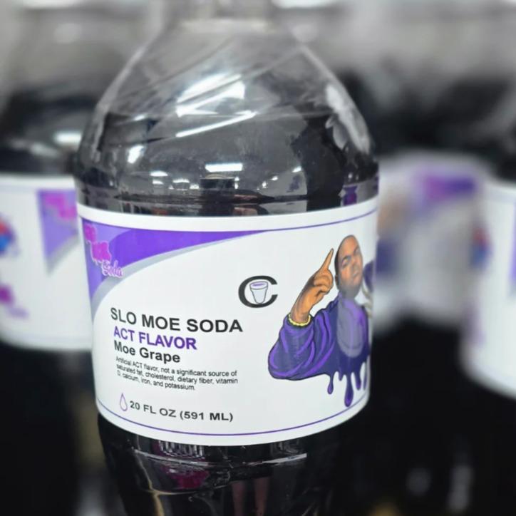 SLO MOE ACT FLAVOR SODA