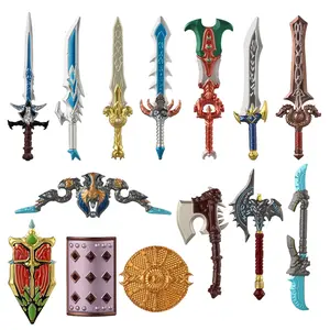 WoW World Warrior Weapon Pack | Custom Mini Weapons for MiniFigures（Accessories only. No minifigure included.）