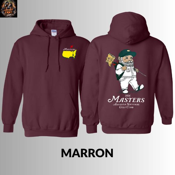 [Collection] T-shirts, hoodies, sweatshirts commemorating the 2026 Masters Golf Tournament, "Hit It Hard" printed t-shirts, Amen Corner Augusta style golf shirts, humorous gifts for male and female golfers.