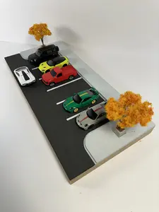 Hot Wheels Diorama Building Display Kit - 1:64 Display