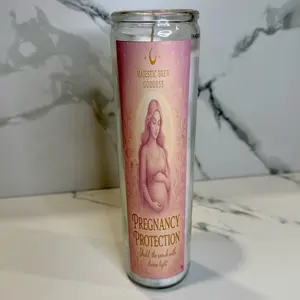 Pregnancy Protection ritual Candle infused with Reiki, Magic and Divine Energy