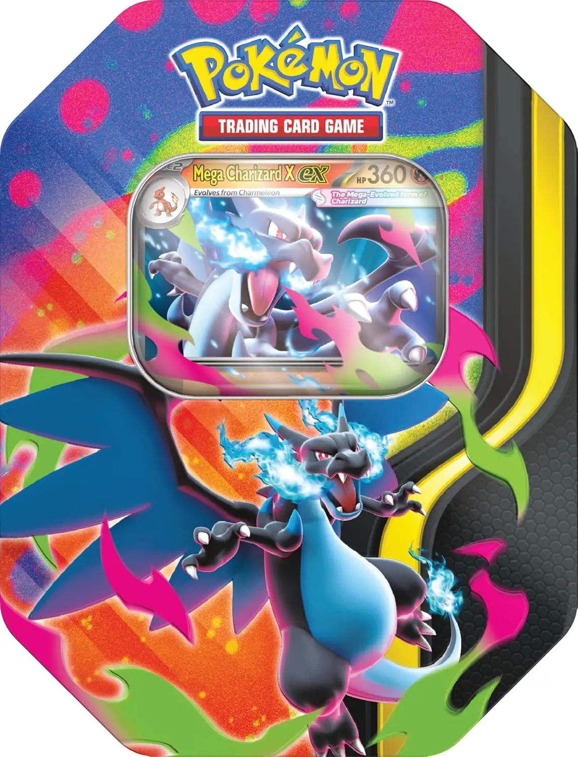 Pokémon TCG: Mega Charizard X Tin RANDOM ARTWORK!