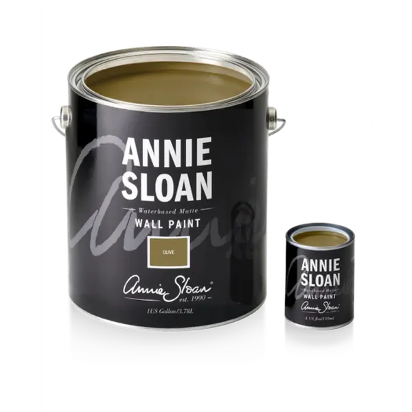 Olive Annie Sloan Wall Paint Sample Pot