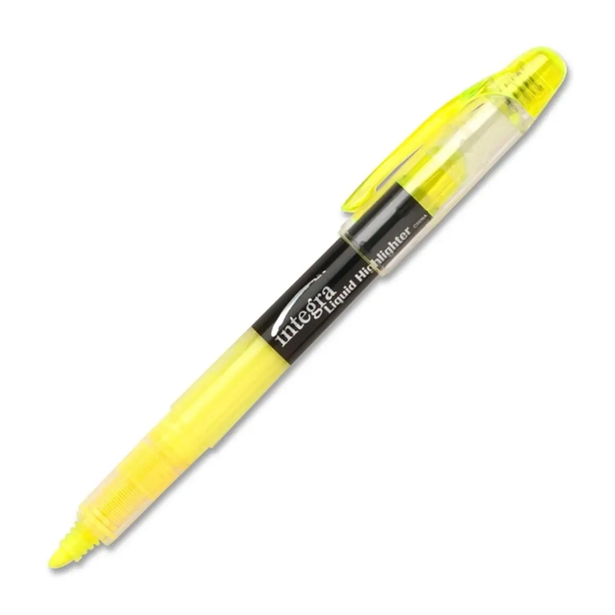 Integra Liquid Highlighters, Bright Ink, Chisel Tip, Free-Flowing Delivery, Resists Fading, Transparent Ink Office Stationery Writing Tool