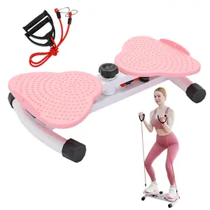 Waist Twist Machine Toned Abs Waist Twister Can Stand with Feet Apart Double Non-slip No Noise Use Exercise Equipment Abdominal Roller Workout