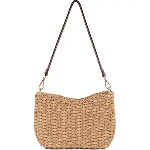 Women Small Woven Straw Bag Mini Summer Beach Vacation Purse Bohemian  Handbag Chic Envelope Bag