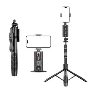 Gesture Recognition Gimbal Stabilizer & Selfie Stick Tripod, Intelligent Control Stabilizer & Adjustable Selfie Stick, Selfie Accessories, Travel Tripod