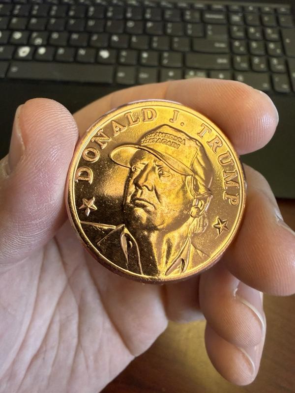 1oz Copper Donald Trump MAGA .999 Copper