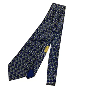 Pre-owned HERMÈS Silk Small Leather Goods Hermes Necktie