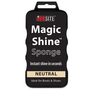 Jobsite Instant Express Leather Boot & Shoe Shine Sponge