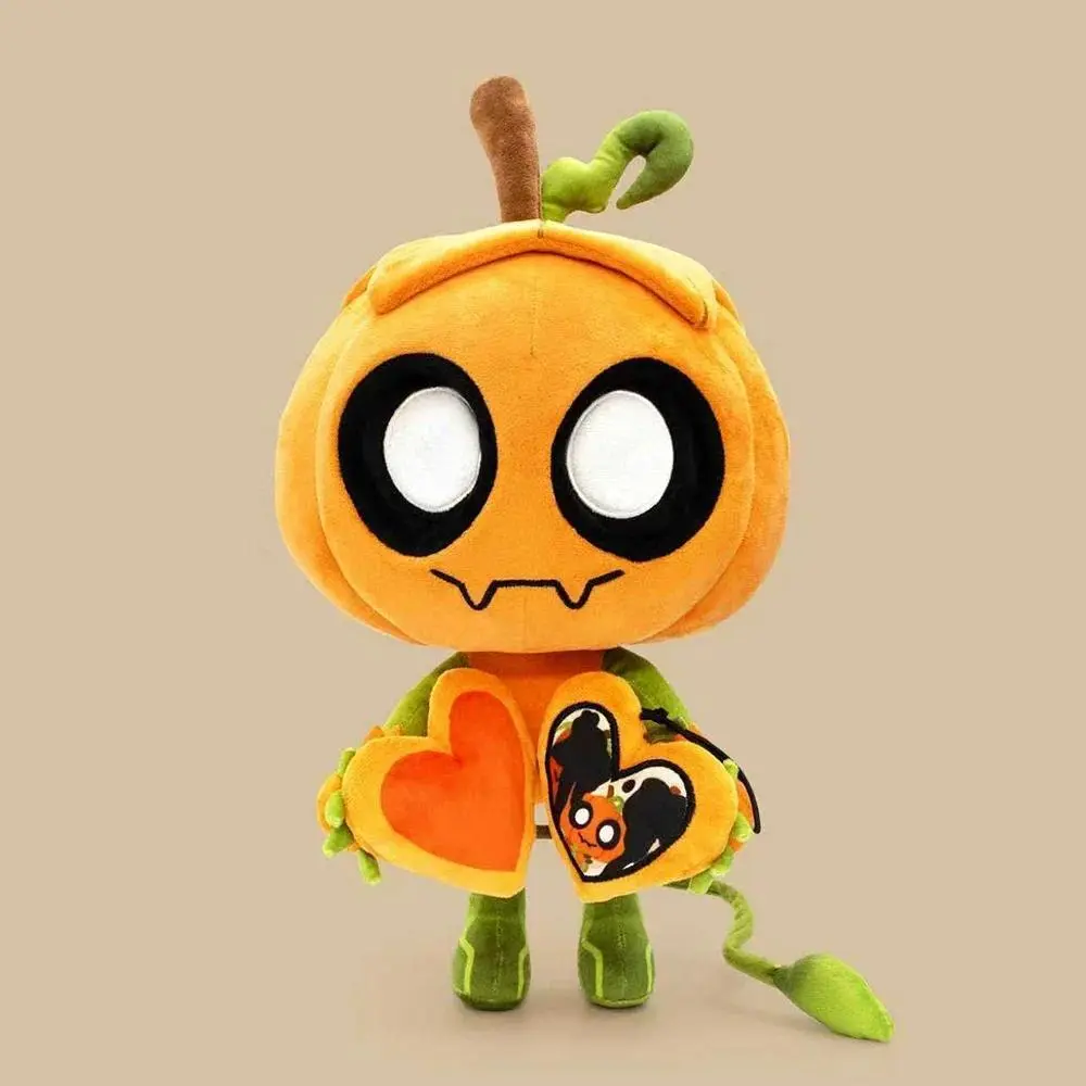 --2026 NEW Cute Dandy’s World Gourdy Plush Toys XMAS Game Pumpkin Stuffed Doll Birthday Holiday Gifts Toys for Room Decoration