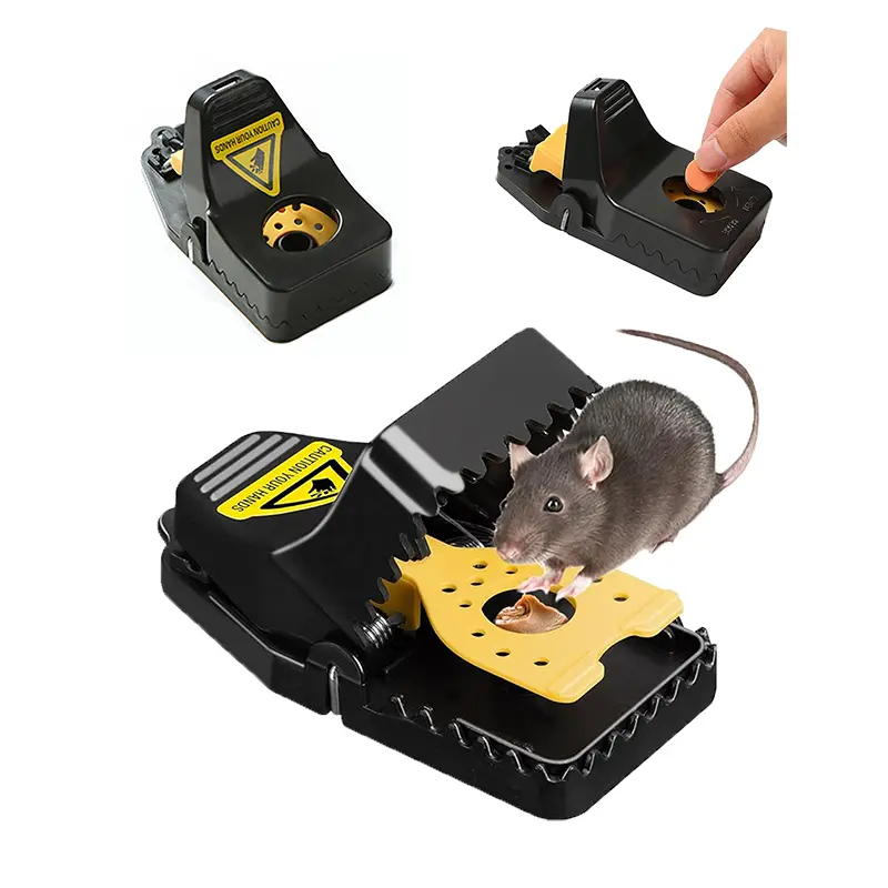 Household Sticky Glue Mouse Clips - Automatic Rodent Trap, Indoor Home Pest Control Tool for Kitchen Daily Use, Sticky Glue Traps