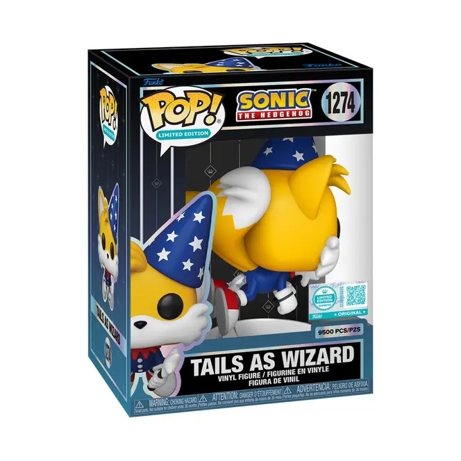 Funko Supreme Sonic The Hedgehog Tails (Wizard) LE 9500 pcs
