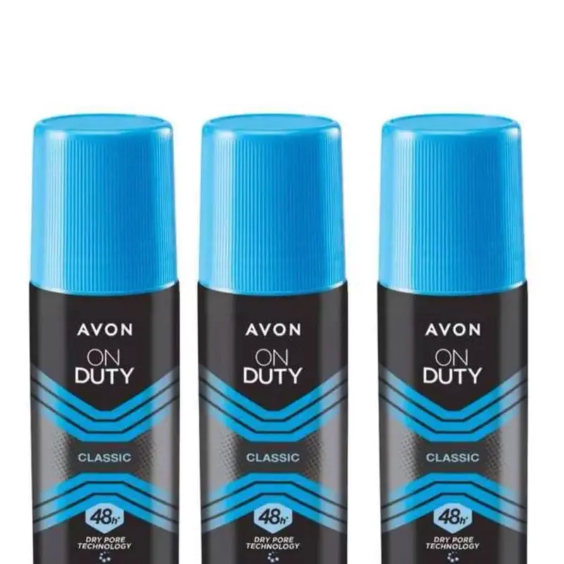 Desodorante onduty for men’s x3