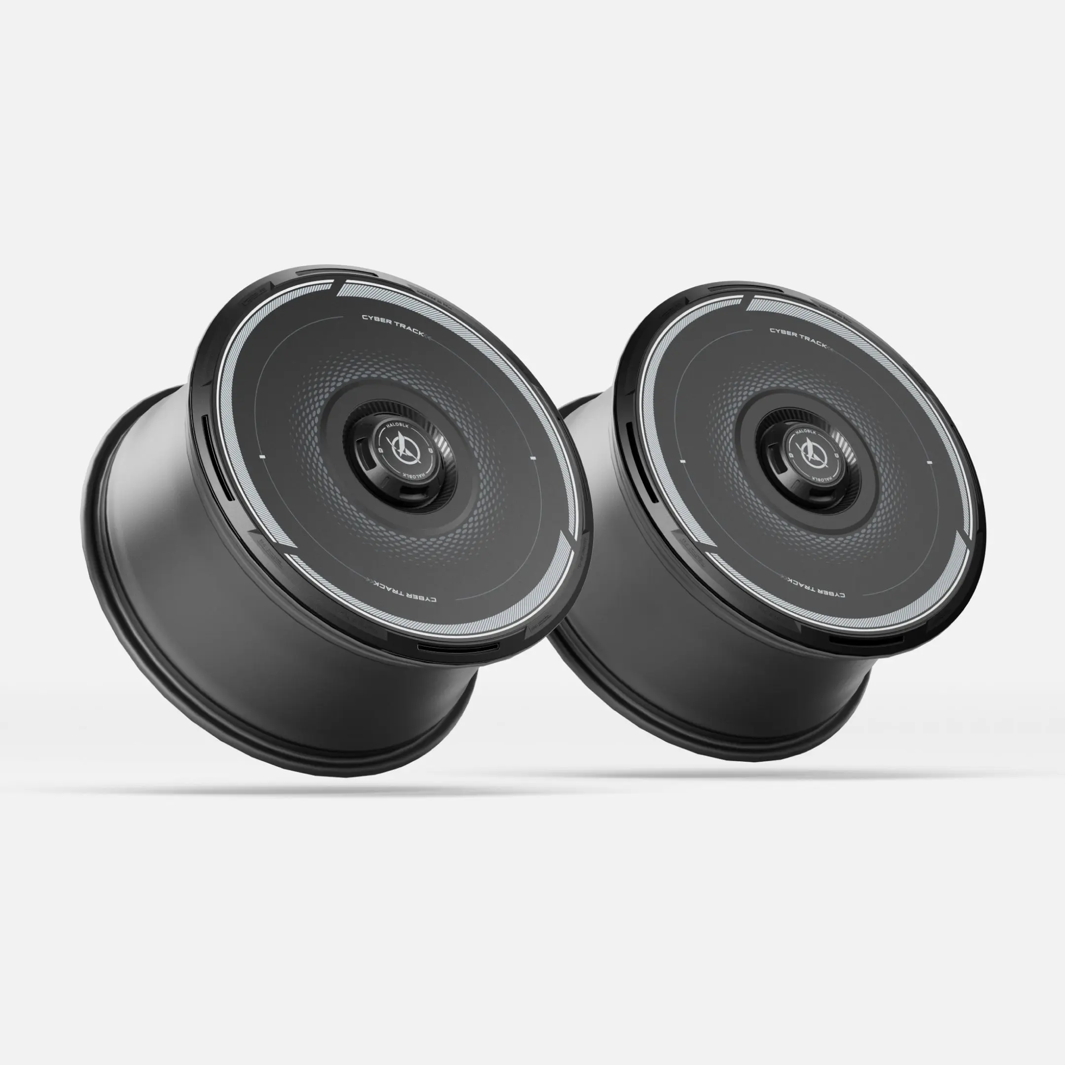 HALODISC 2 Cyber Track | Set of 4 Wheel Covers for Tesla