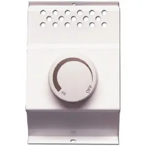 Cadet 08734 Double Pole Built In Baseboard Thermostat - White