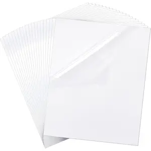 20 Pcs Car Windshield Sticker Applicator Static Cling Window Film for Easy Application Clear Vinyl Car Window Windshield Protection Film Sticker Auto Removal Decal Protector Shield 5 x 6 Inch