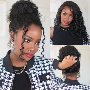 ISEE HAIR Wear Go 360 Lace Frontal Water Wave Glueless Wig Pre-Bleached Knots Invisi Draw-strings Glueless Human Hair Wigs Full Frontal Combs Vacation Hair #Summervibes#ISEECrochetNewArrivals