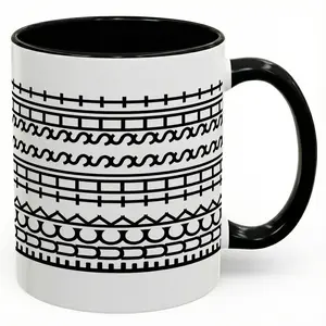 FTS Hidden Message Funny Coffee Mug, Secret Pattern Ceramic Cup, White Elephant Gag Gift, Office Prank Drinkware, Coworker Birthday Gift For Men Women, Reusable 11 Oz 15 Oz Mug