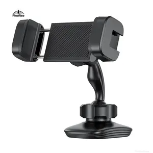 PineRise Golf Cart Mobile Accessory, Adjustable Foldable Magnetic Mount Multifunctional Suction Stand for Gym Treadmill, Outdoor Vehicle Use, Compact Lightweight Smartphone/Cellphone Holder