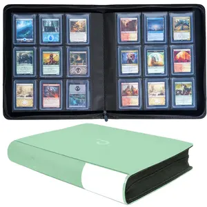 Tcg Toploader Card Binder, 9-Pocket Trading Card Album Holder, Fits 3x4 Inch Toploaders, Double-Sided Design, New Condition