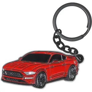 For Ford Mustang Keychain,For Ford Mustang Accessories 2015-2020,Metal Keychain
