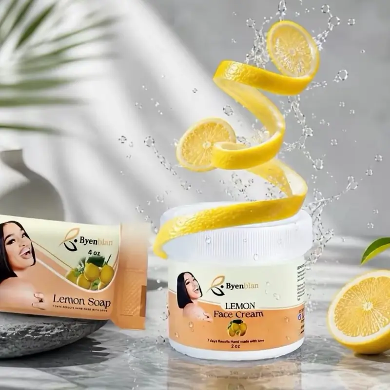 Byenblan lemon  Face set Fanm an deyò Moisturizers Daily