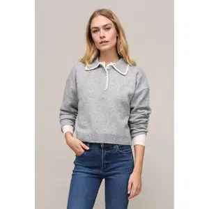 Stitch It Polo Sweater