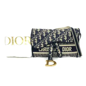 Pre-owned Dior Canvas Shoulder Bags 7.87'' 2021 R1799 Shoulder Bag C1361334333 0608 T2 Ella
