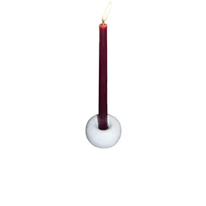 HueGah Home Noa Candlestick Holder in Blanc