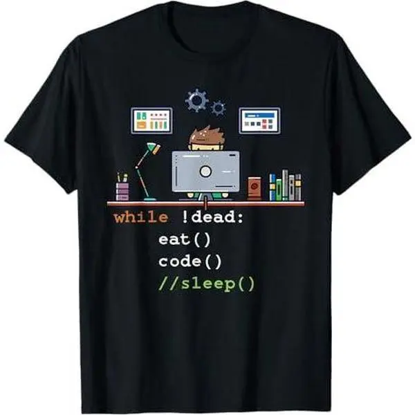 Computer Science Python Programmer Eat Code Sleep T-Shirt