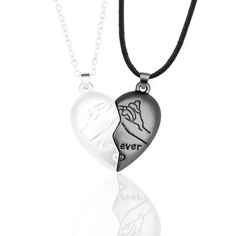 Magnetic Heart  Necklaces  - Forever Love Necklaces Perfect Gift for couples and family