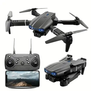 Dual-Camera E99 Pro Drone, Dual Batteries Dual Camera 1080P HD Foldable Beginner Drone for Kids and Adults. Remote-Controlled Quadcopter with Stable Hovering Capability and One-Touch Launch-The Perfect Gift for Christmas and Halloween for Boys and Men